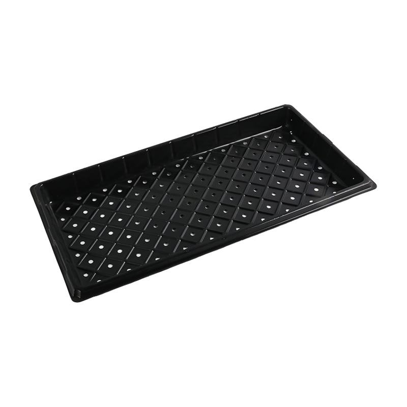  H014 PVC Flat seed tray with holes