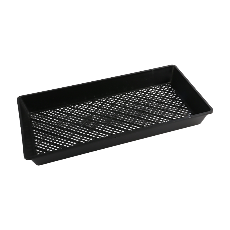 H012 PP mesh flat bottom seed tray