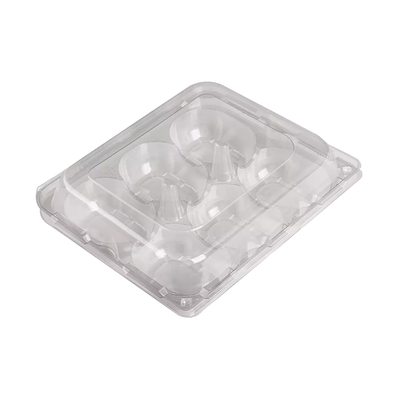 Disposable clamshell plastic 6pcs kiwi fruit packaging box